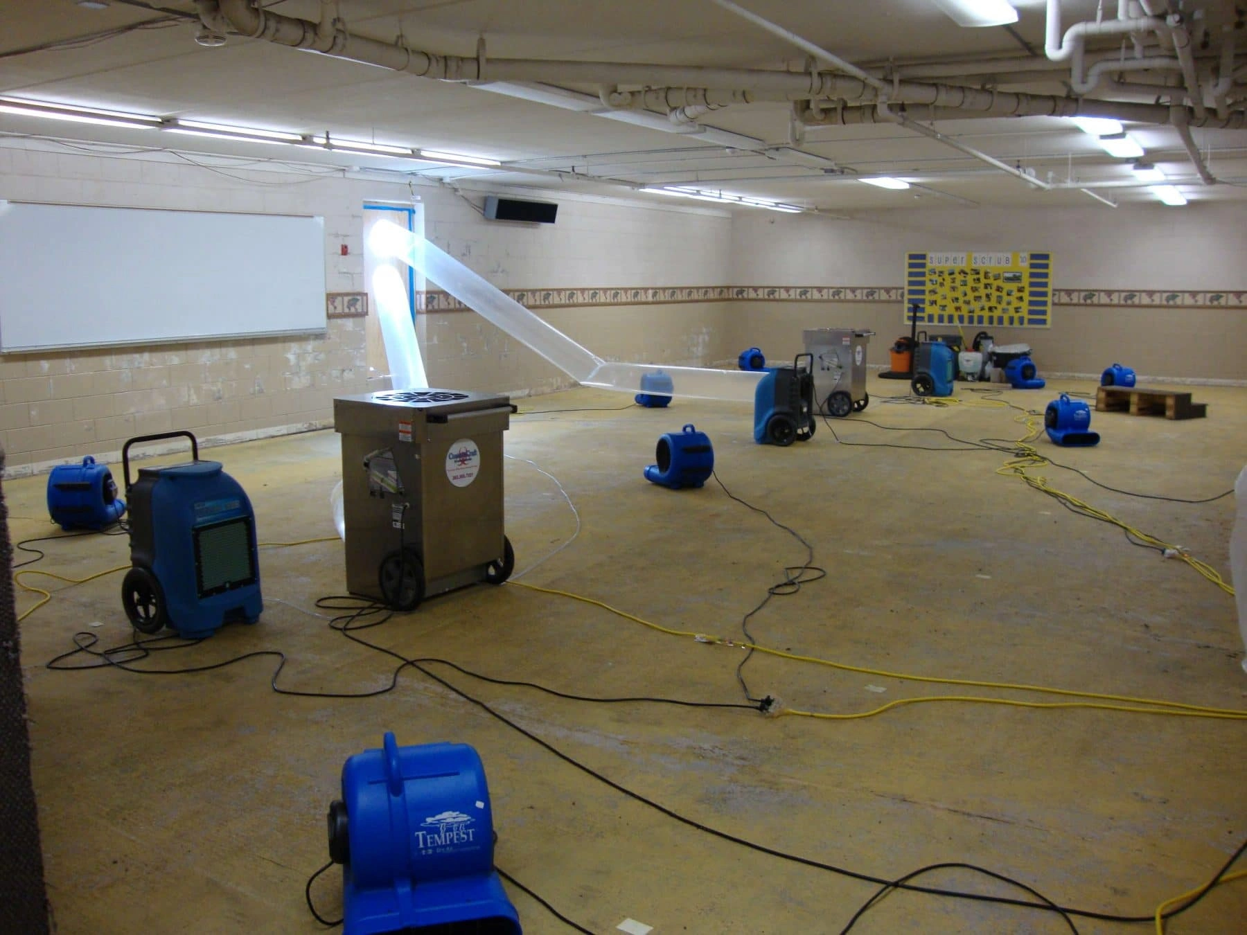 commercial water damage restoration in herriman ut
