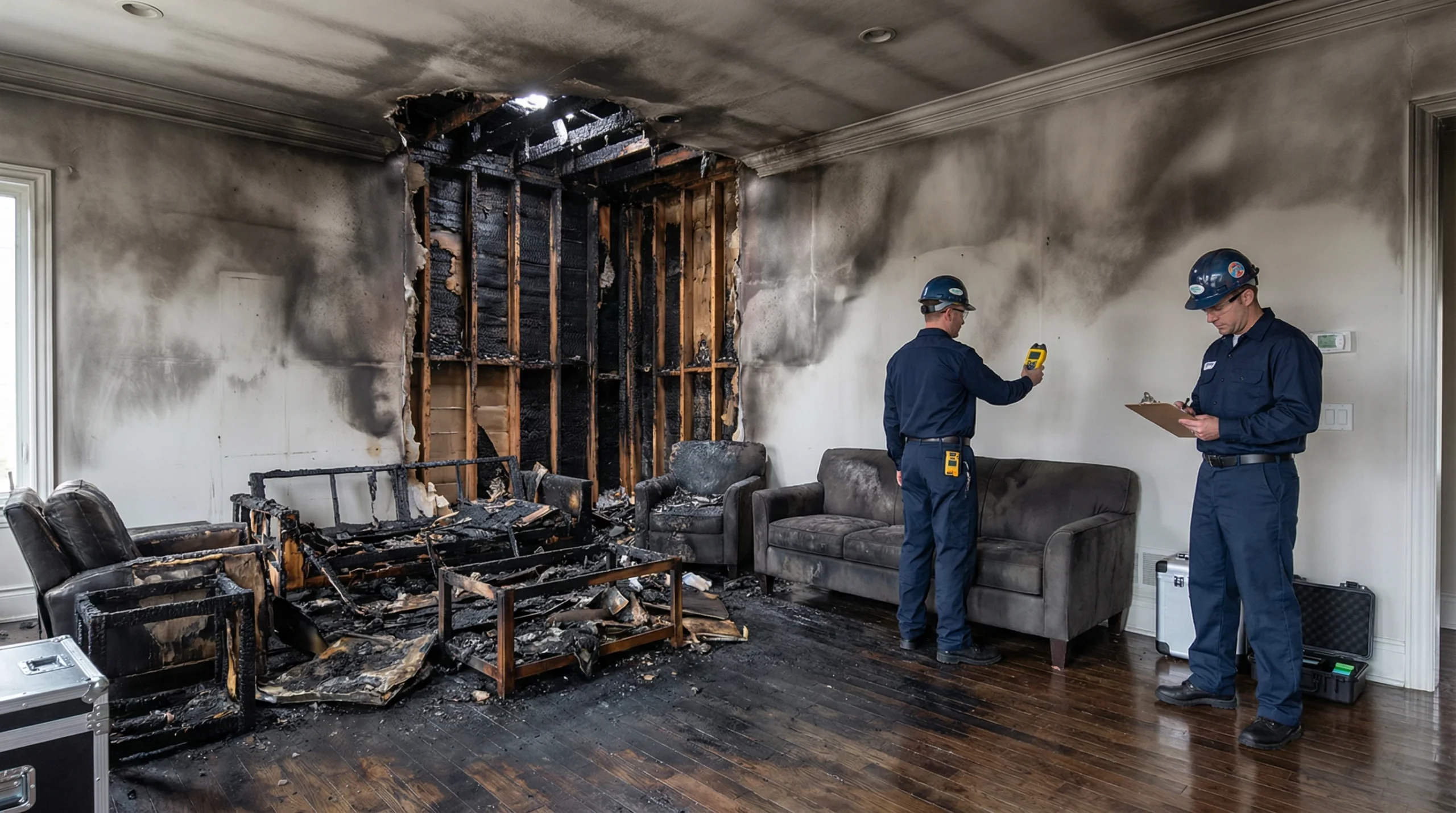 authentic flood damage restoration herriman scaled