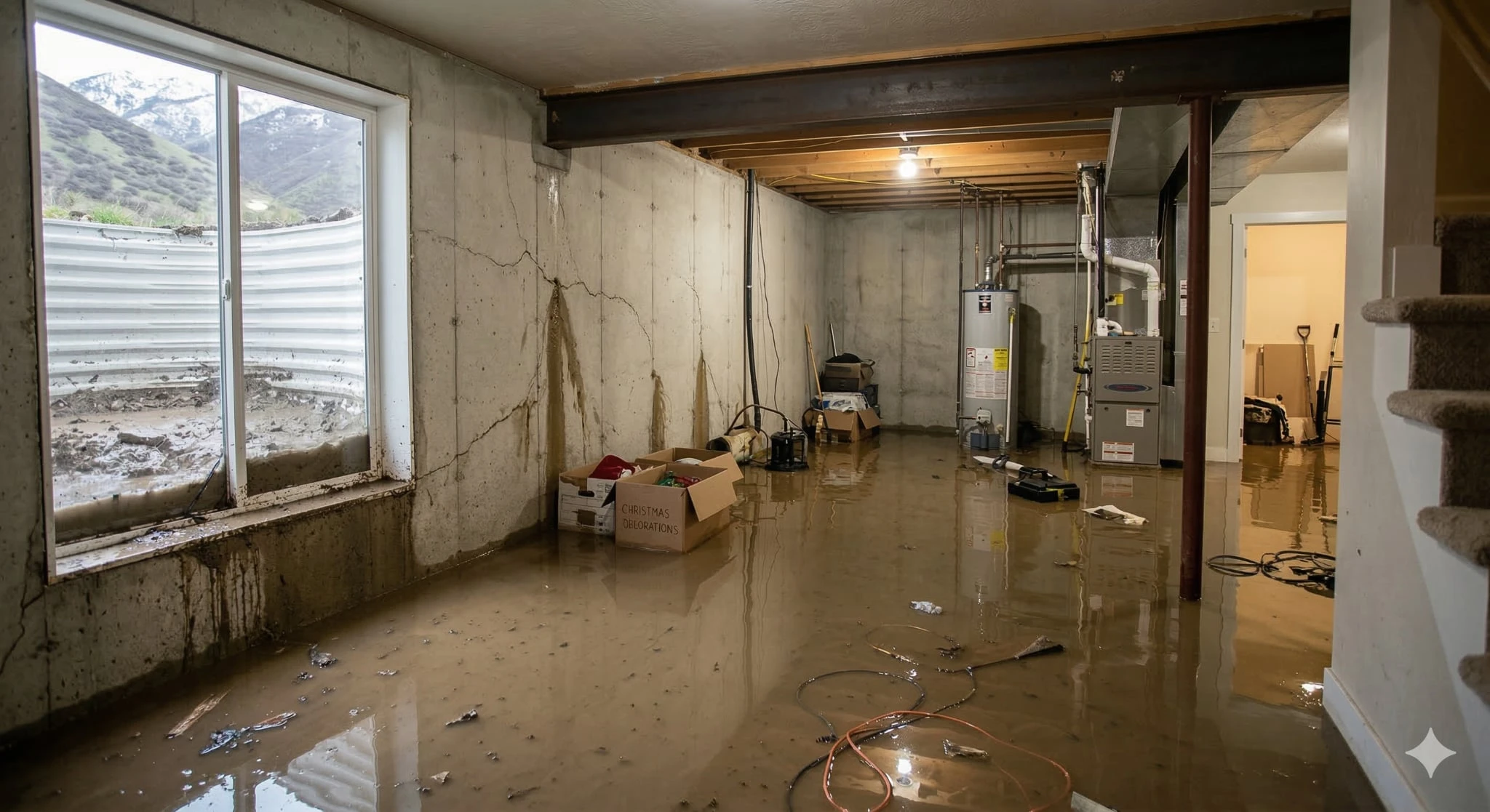 basement flooding utah